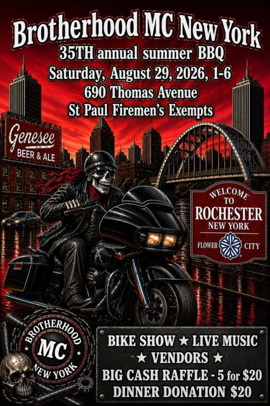 Brotherhood MC 35th Annual Summer BBQ