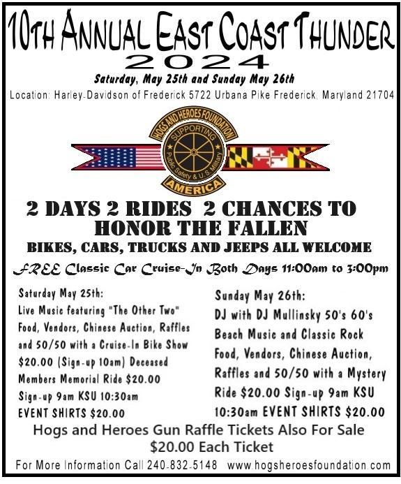 Events 2024 East Coast Thunder Rider Nation Community Events