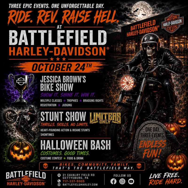 Day of Mayhem Bike Show, Stunt Show & Costume Party