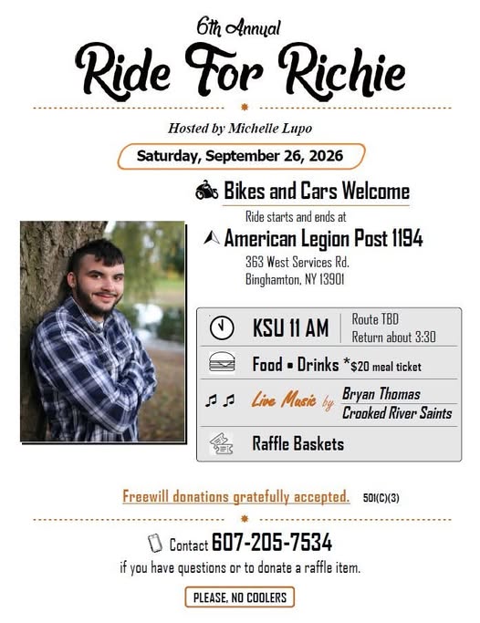 6th Annual Ride for Richie