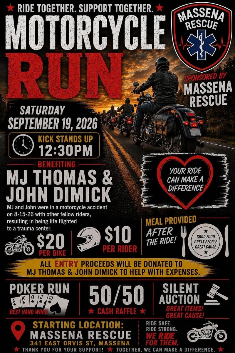 Massena Rescue Motorcycle Run