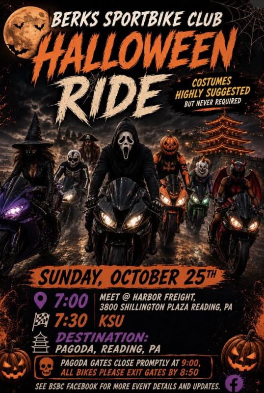 BSBC Halloween Ride