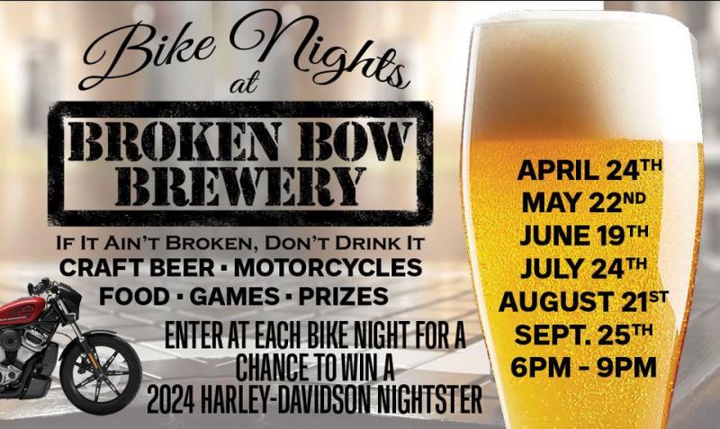 Bike Night At Broken Bow Brewery