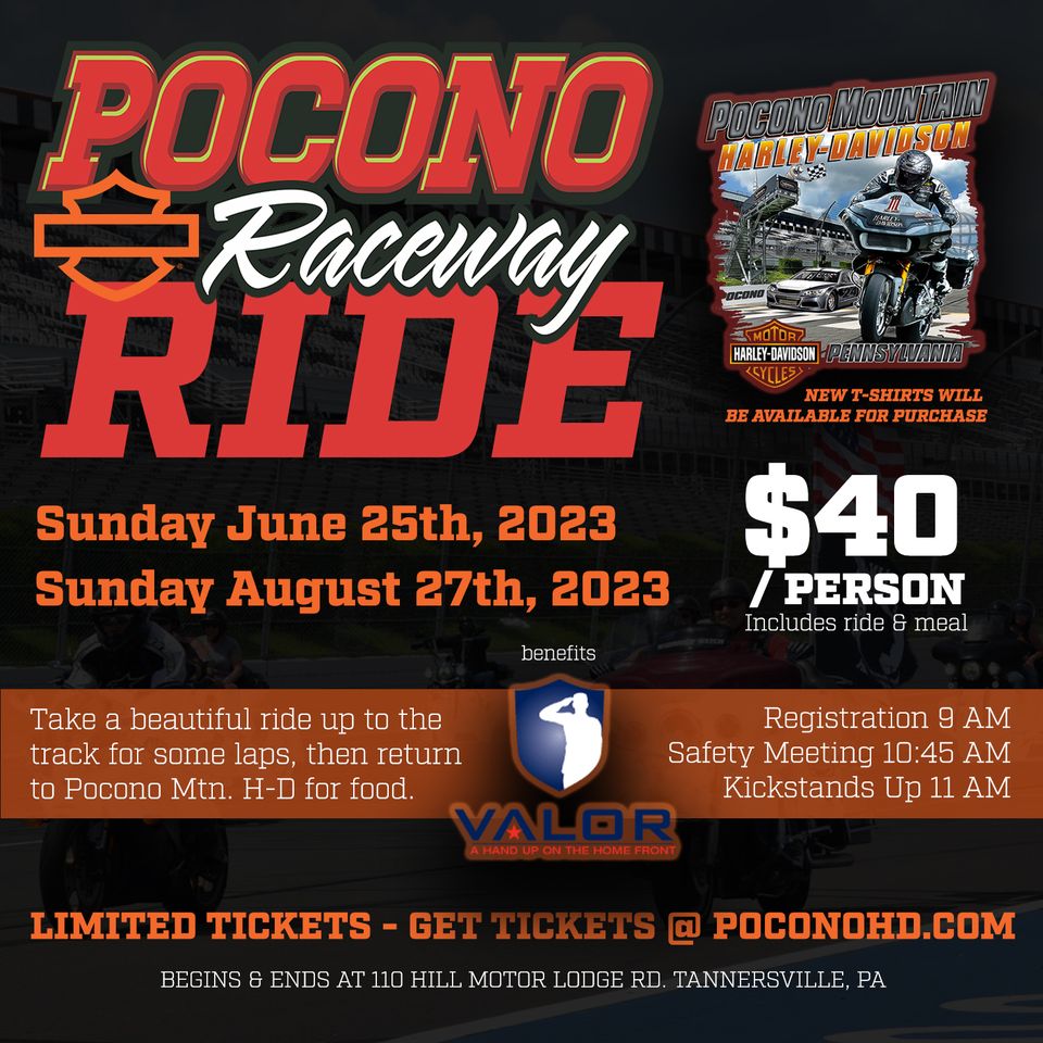 Events Pocono Raceway Motorcycle Ride Rider Nation Community