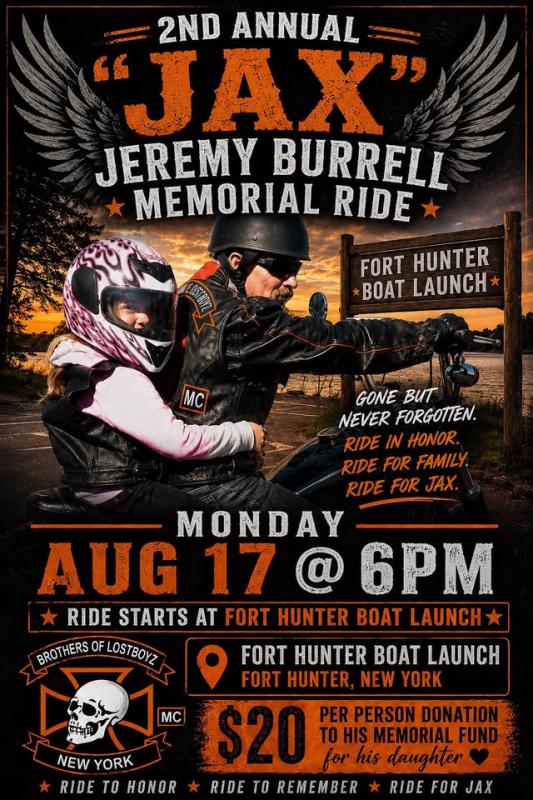 2nd Annual Jax Memorial Ride