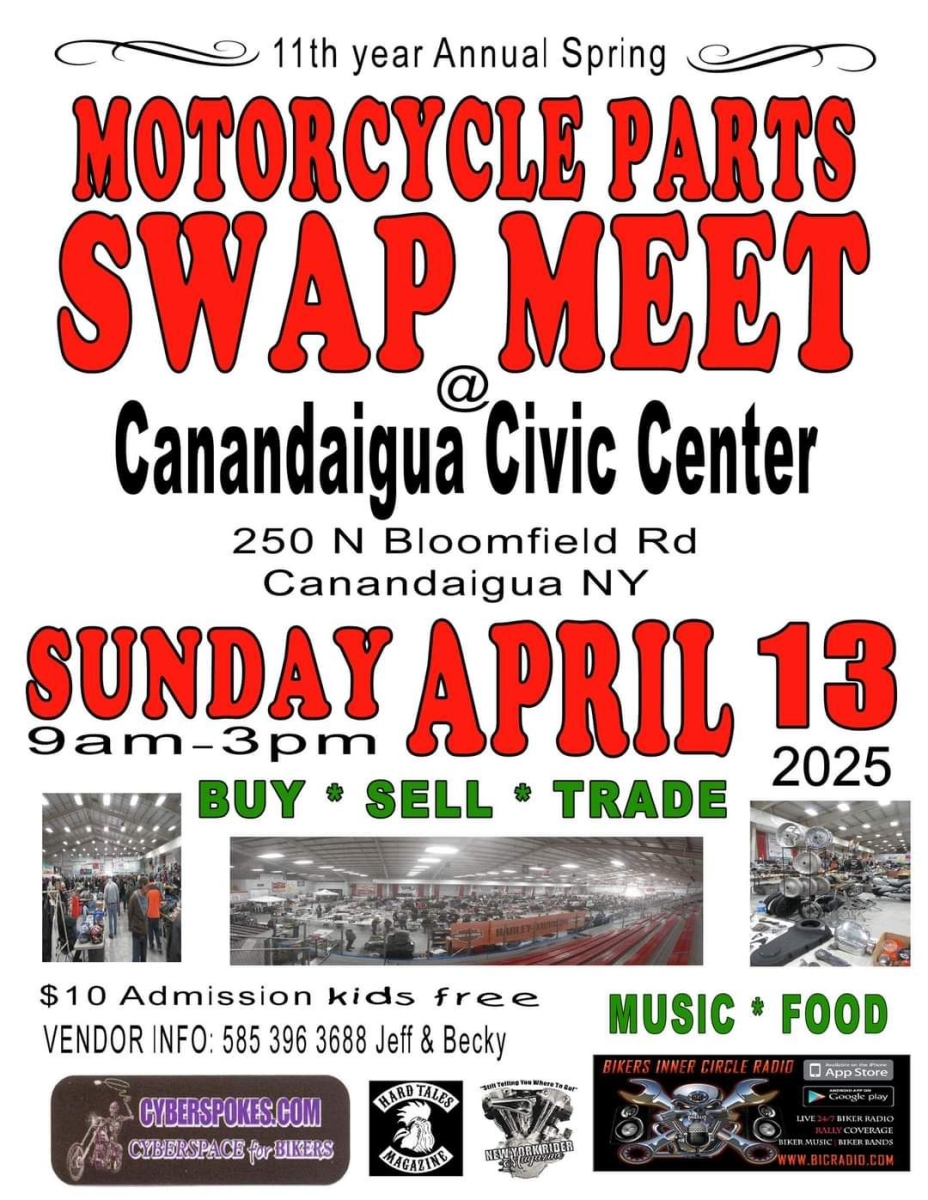 11th Annual Spring Motorcycle parts Swap Meet