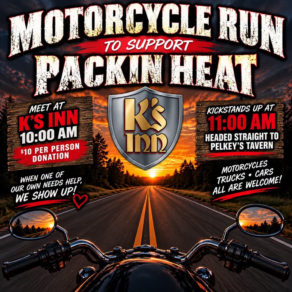 Motorcycle Run to Support Packin Heat