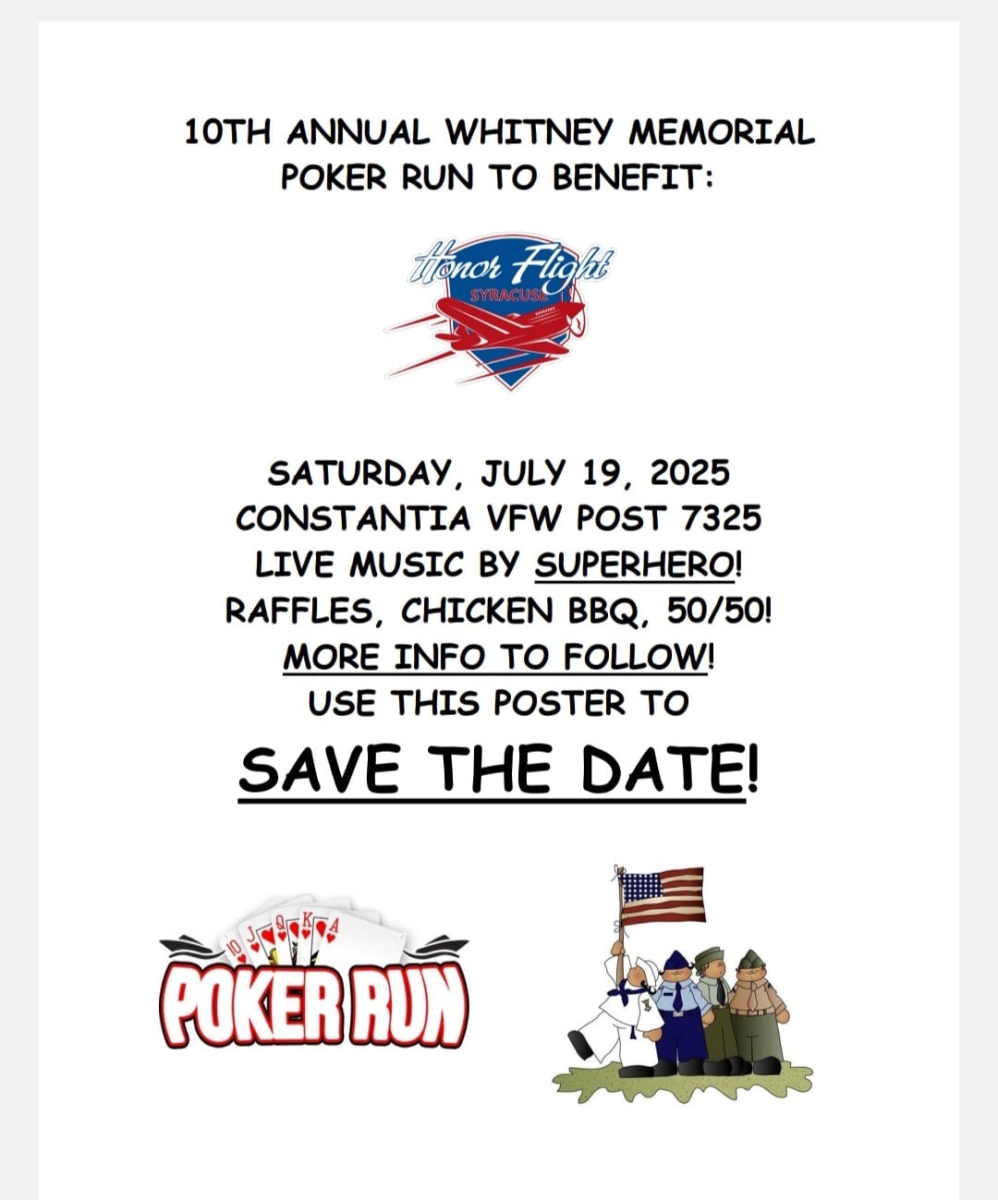 10th Annual Whitney Memorial Poker Run to Benefit Honor Flight